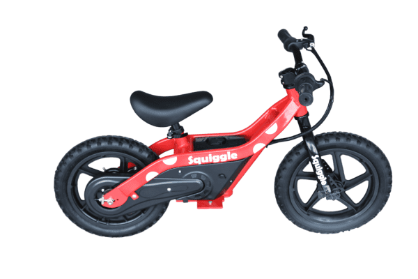 Squiggle red-Electric Balance Bike