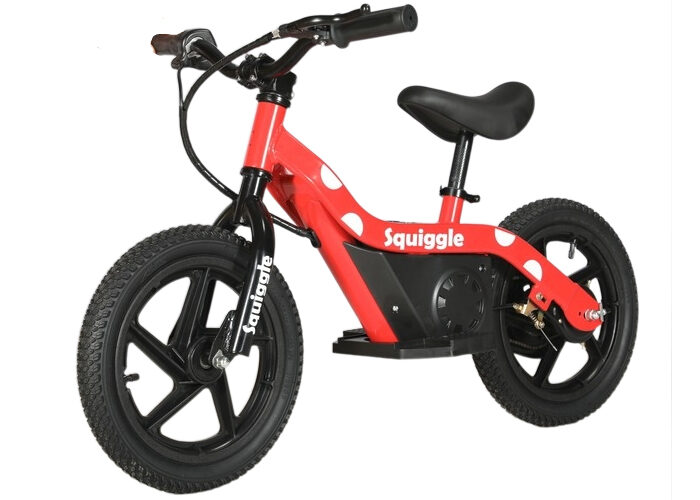 700redquiggle.jpg Squiggle V2 RED Kids Electric Bike - Image 1