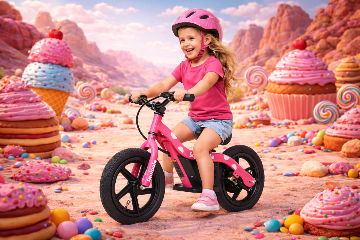 Squiggle in Pink for girls