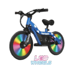 Squiggle V2 BLUE Kids Electric Bike - Image 2