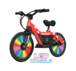 Squiggle V2 RED Kids Electric Bike - Image 3